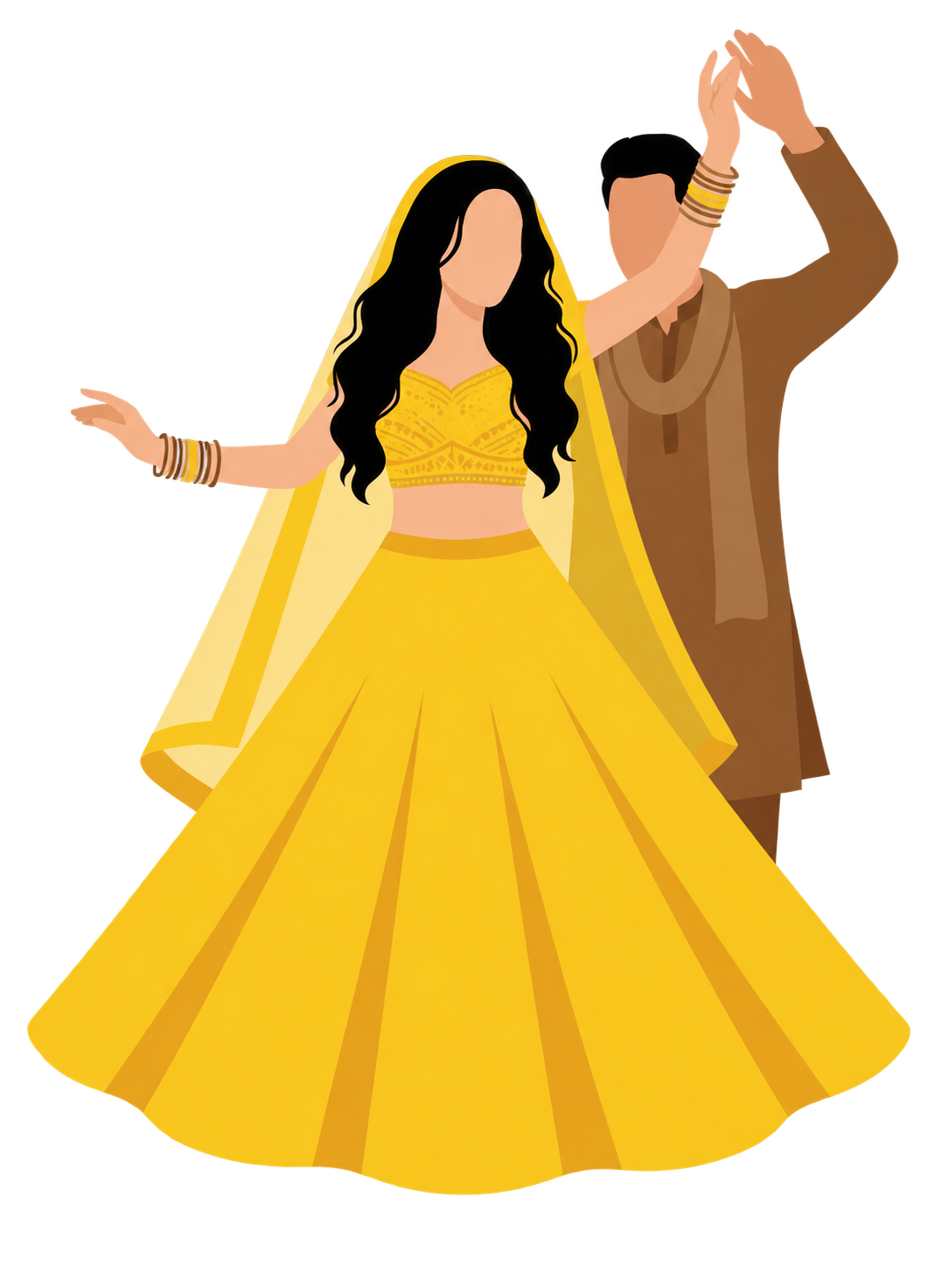 Haldi Event Attire